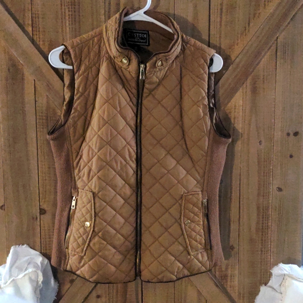 Tan Vest